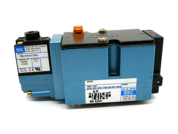 NEW MAC VALVES 82A-AC-000-TM-DAAP-2DA SOLENOID VALVE 82AAC000TMDAAP2DA - Image 3