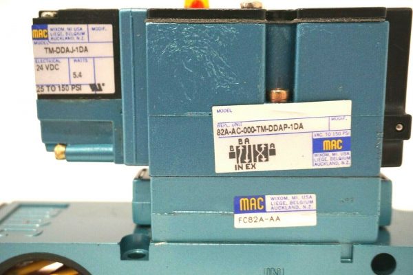NEW MAC VALVES 82A-AC-000-TM-DDAP-1DA SOLENOID VALVE 82AAC000TMDDAP1DA - Image 3