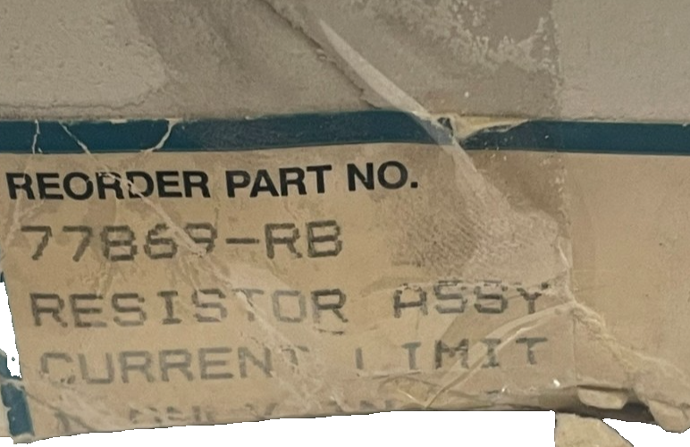 NEW RELIANCE ELECTRIC 77869-RB RESISTOR ASSY. 77869RB - Image 4