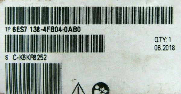 NEW SIEMENS 6ES7-138-4FB04-0AB0 DIGITAL OUTPUT MODULE 6ES71384FB040AB0 - Image 5