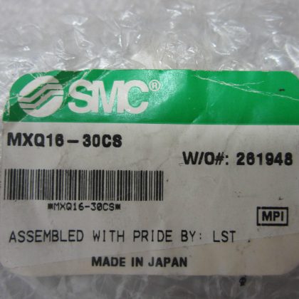 NEW SMC MXQ16-30CS SLIDE TABLE CYLINDER MXQ1630CS