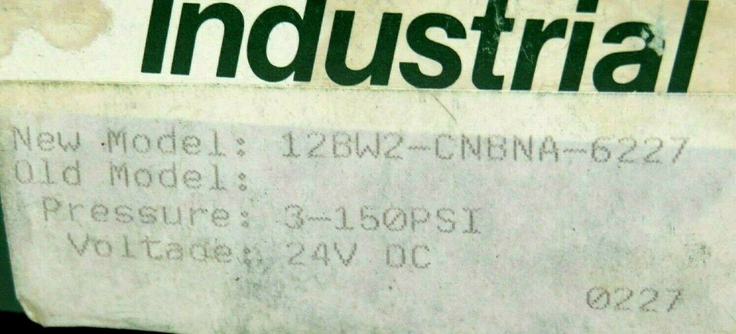 NEW GOYEN INDUSTRIAL 12BW2-CNBNA-6227 SOLENOID VALVE 24V 15W ...