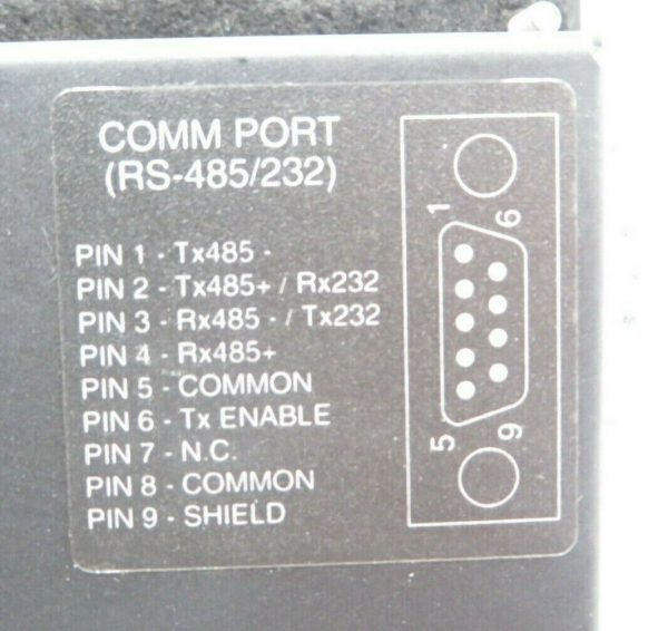 USED ALLEN BRADLEY 2707-L8P1 SERIES D REV A OPERATOR INTERFACE 2707L8P1 - Image 6