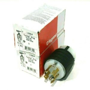 2 NEW LEGRAND L1630-P TURNLOK PLUG L1630P