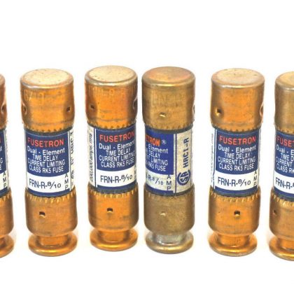8 NEW FUSETRON FRN-R-8/10 FUSES FRNR810