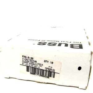 BOX OF 10 NEW BUSSMANN FRS-R-25 FUSES FRSR25