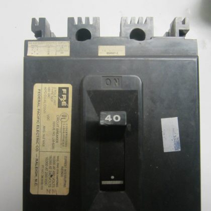 FEDERAL PACIFIC ELECTRIC LM-6281 CIRCUIT BREAKER LM6281