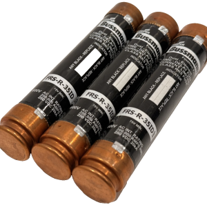 LOT OF 3 NEW BUSSMANN FUSETRON FRS-R-35 TIME DELAY FUSES 35A 600VAC FRSR35