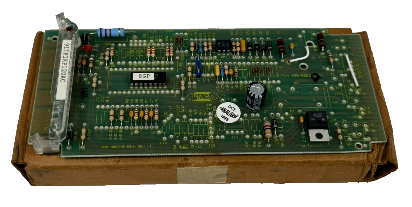 LOT OF 3 NEW PANALARM 91TF1KP120AC SEQUENCER CARDS - Image 3