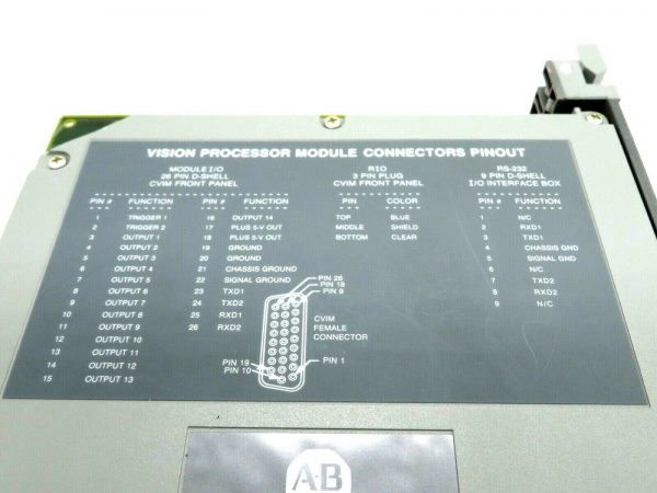 NEW ALLEN BRADLEY 5370-CVIM MACHINE VISION MODULE PROCESSOR 4.5AMP SER B 5370CVI - Image 3