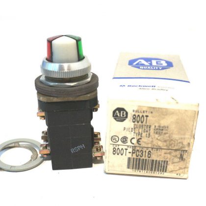 NEW ALLEN BRADLEY 800T-PC316 PILOT LIGHT SER.N 800TPC316