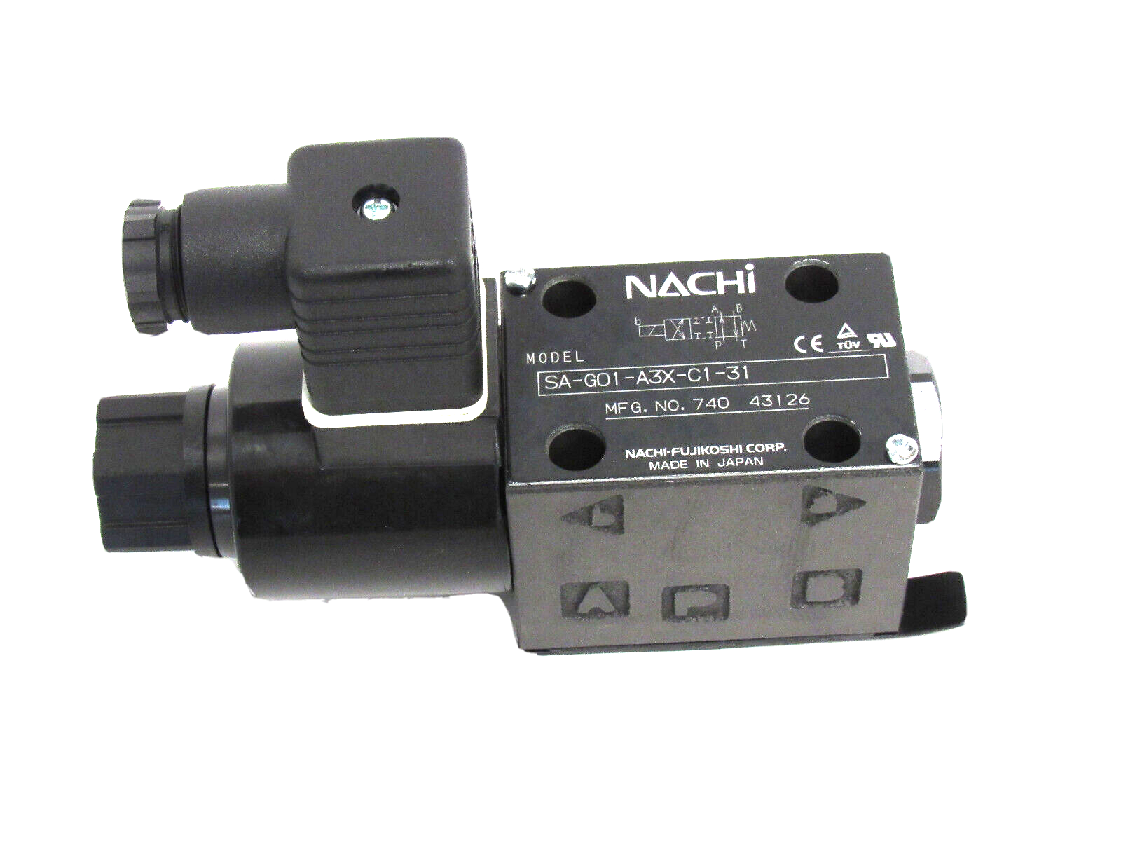 NEW NACHI SA-G01-A3X-C1-31 SOLENOID VALVE 740-43126 SAG01A3XC131