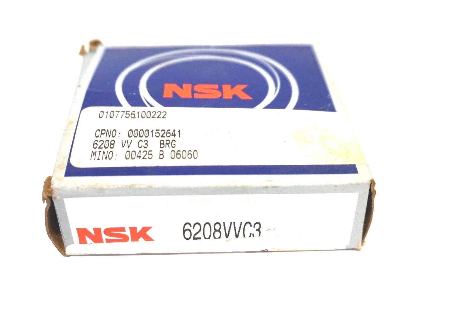 NEW NSK 6208-VVC3 BALL BEARING 6208VVC3 - SB Industrial Supply, Inc.