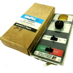 NEW RELIANCE ELECTRIC 14C201 MINIPAK PLUS CONTROL STATION