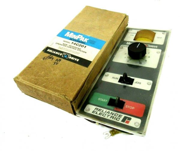 NEW RELIANCE ELECTRIC 14C201 MINIPAK PLUS CONTROL STATION