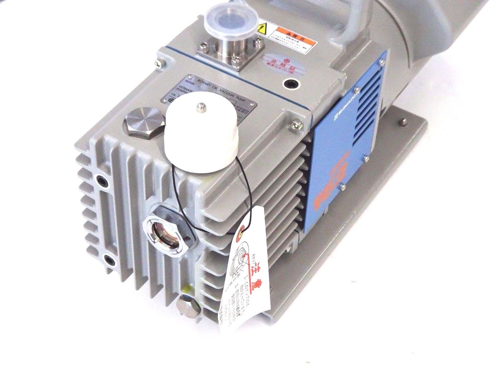 shima NEW SHIMADZU EMIT CO 042-00126-33 GDH-162 ROTARY OIL VACUUM PUMP