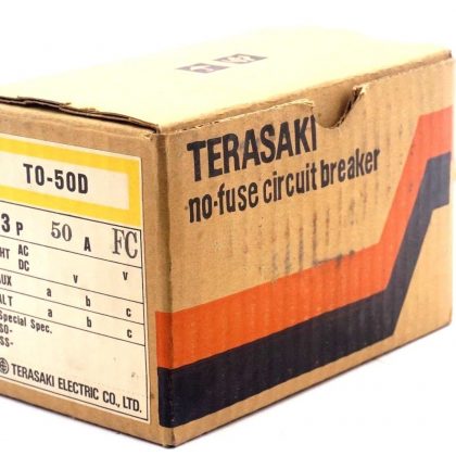 NEW TERASAKI ELECTRIC T0-50D CIRCUIT BREAKER T050D