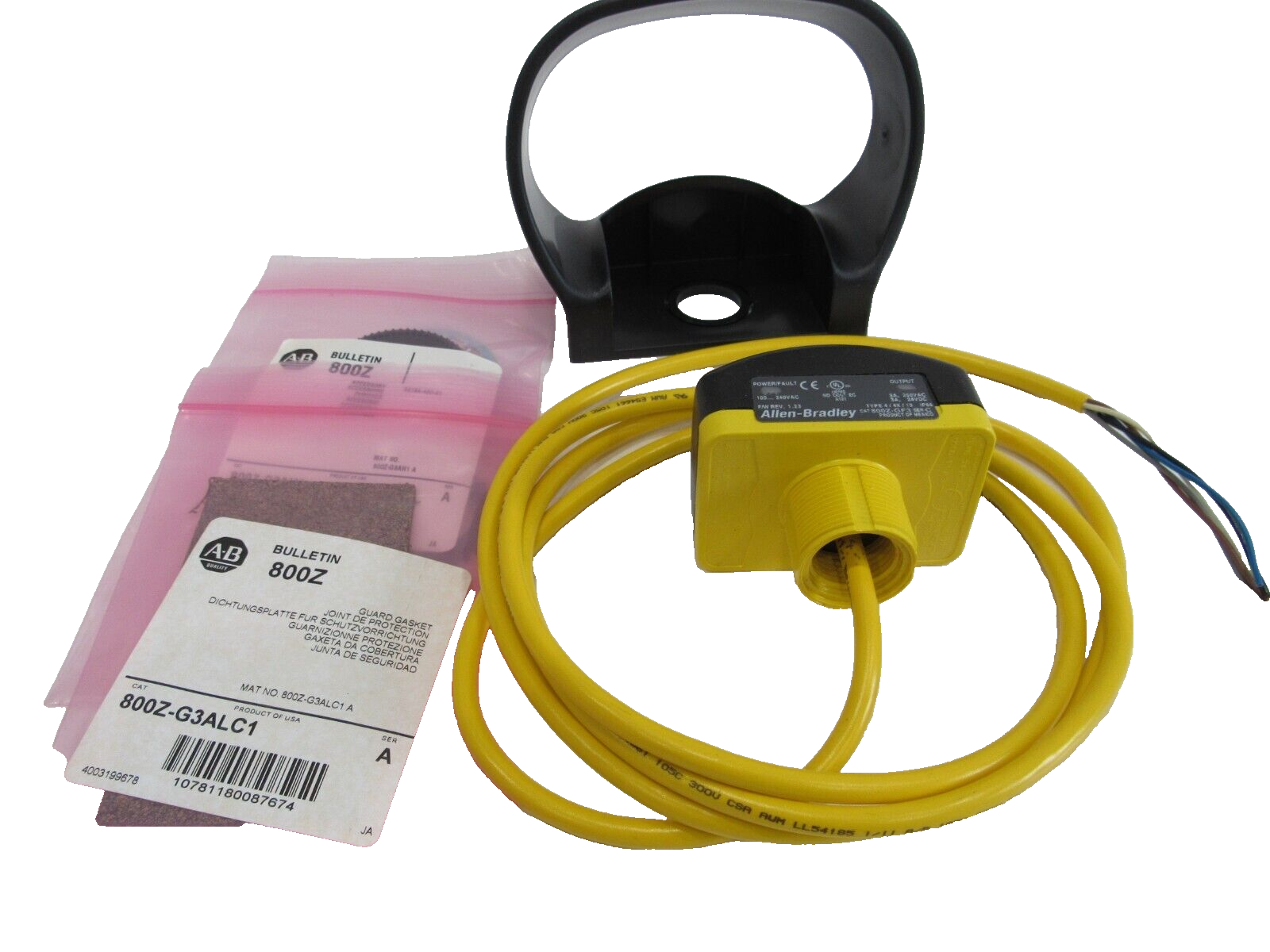 ALLEN BRADLEY 800Z-GF3065B TOUCH BUTTON SER. C 800ZGF3065B NEW ...