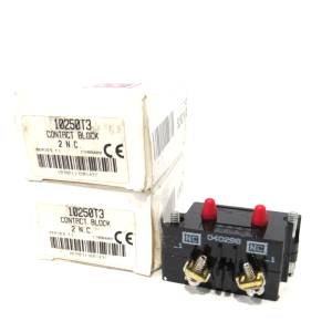 LOT OF 2 NEW CUTLER HAMMER 10250T3 CONTACT BLOCKS