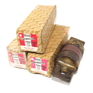 LOT OF 3 NEW BUSSMANN FWH450 FUSES