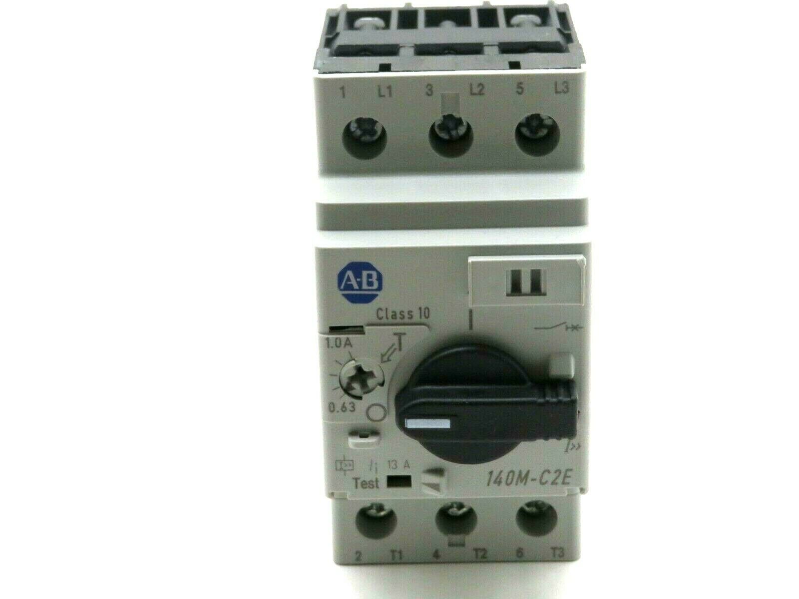 NEW ALLEN BRADLEY 140M-C2E-B10 MOTOR PROTECTOR SERIES C 140MC2EB10 - Image 4