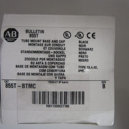NEW ALLEN BRADLEY 800T-BTMC STACK LIGHT MOUNTING BASE 800TBTMC