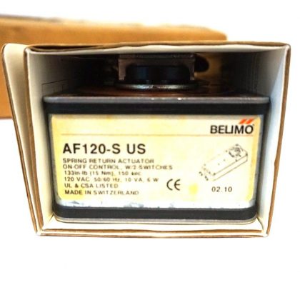NEW BELIMO AF 120-S US SPRING RETURN ACTUATOR AF120SUS AF120-S
