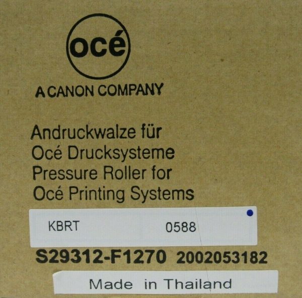 NEW CANNON S29312-F1270 PRESSURE ROLLER S29312F1270 - Image 4