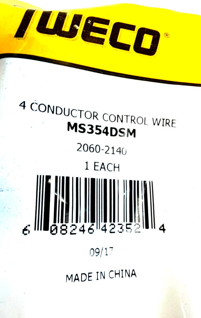 NEW LOT OF 7 TWECO 2060-2140 4 CONDUCTOR CONTROL WIRE MS354DSM - Image 3