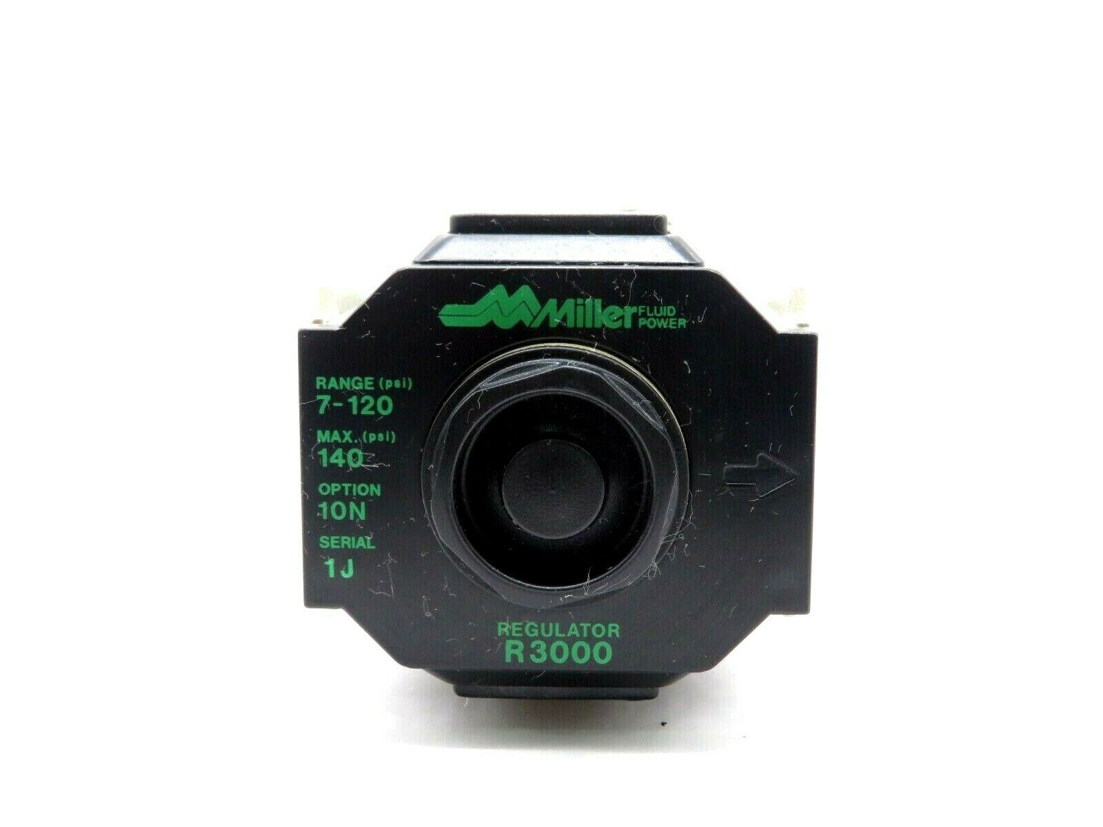 NEW MILLER R3000-10N REGULATOR NPT 3/8 R300010N - SB Industrial Supply ...