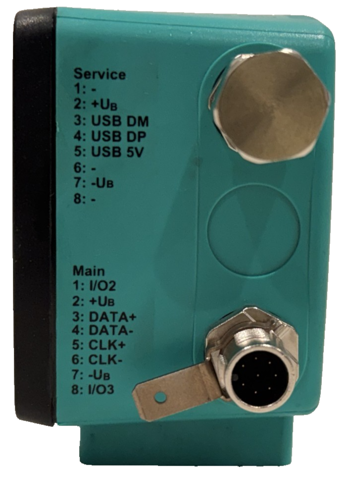 NEW PEPPERL+FUCHS OPTICAL READING HEAD PXV100S-F200-SSI-V19 ...