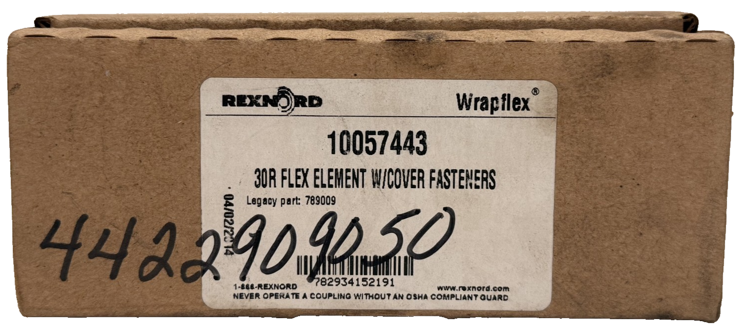 NEW REXNORD FALK 30R FLEX ELEMENT W/COVER FASTENERS 10057443 789009 - Image 6