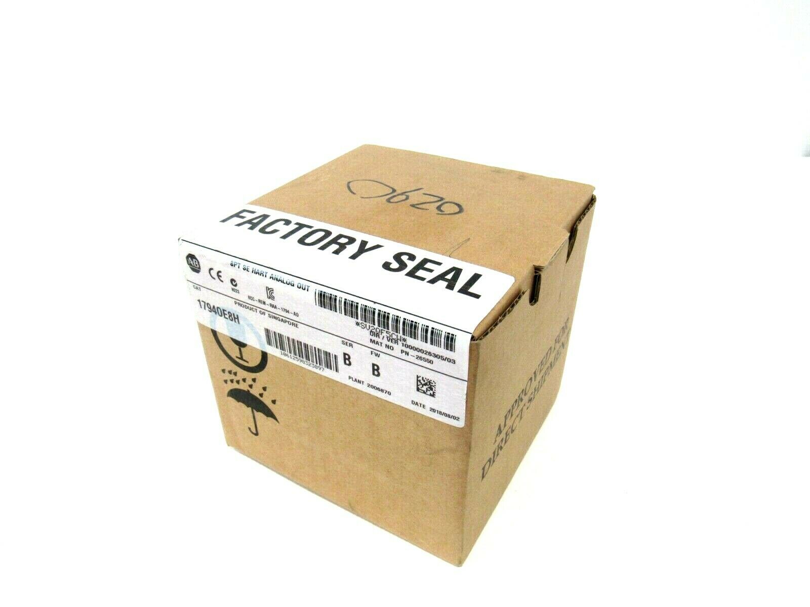 NEW SEALED ALLEN BRADLEY 1794-OE8H OUTPUT MODULE SER.B 1794-0E8H