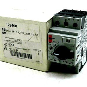 NEW SPRECHER+SCHUH KTA7-25S-6,3A MANUAL MOTOR KTA725S63A