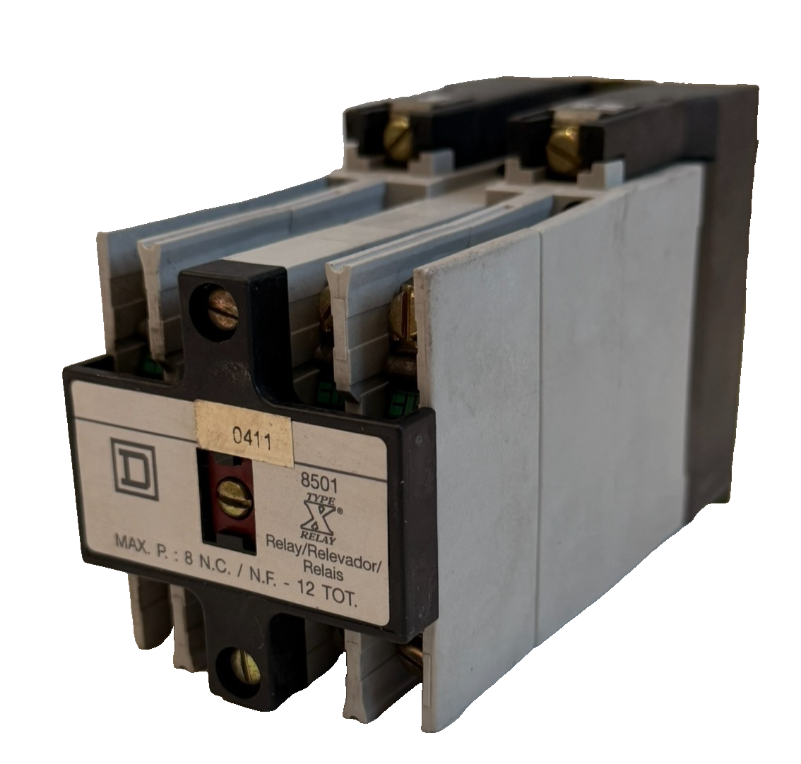 NEW SQUARE D 8501XO80 CONTROL RELAY SER.A