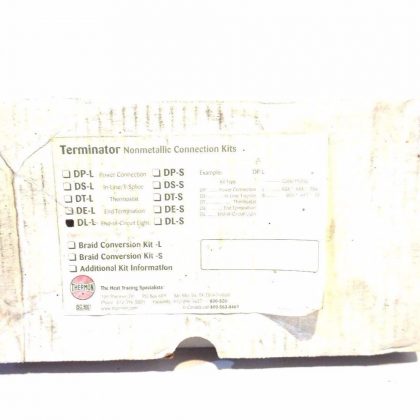 NEW THERMON DL-L TERMINATOR CONNECTION KIT DLL