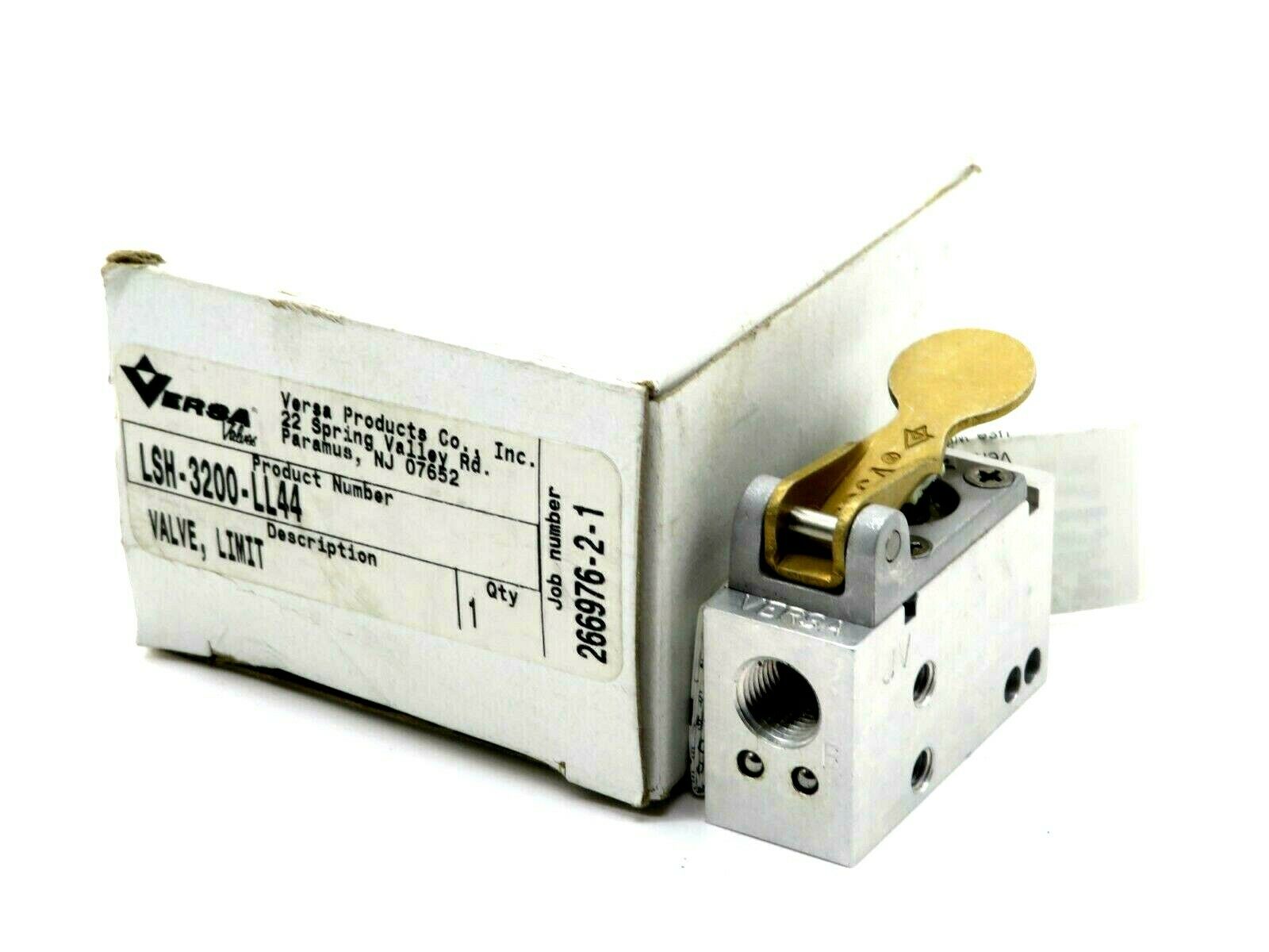 NEW VERSA LSH-3200-LL44 PNEUMATIC DIRECTIONAL VALVE LSH3200LL44