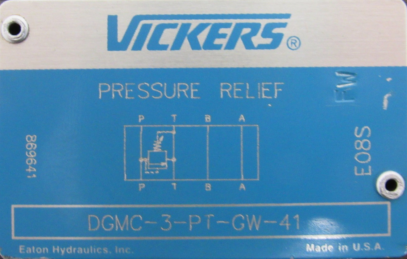 NEW VICKERS DGMC-3-PT-GW-41 PRESSURE RELIEF VALVE DGMC3PTGW41 - Image 4