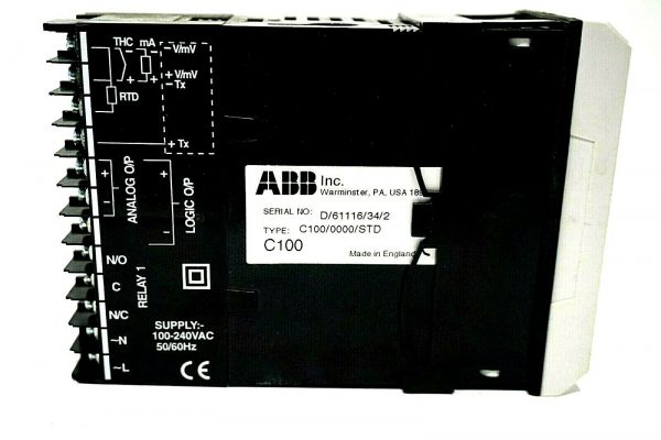 USED ABB C100/0000/STD PROCESS CONTROLLER C1000000STD - Image 3