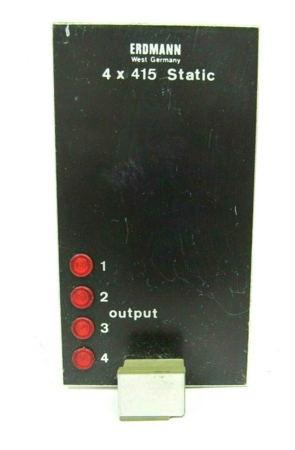 USED ERDMANN 4x415-STATIC MODULE 464 4x415STATIC - Image 3