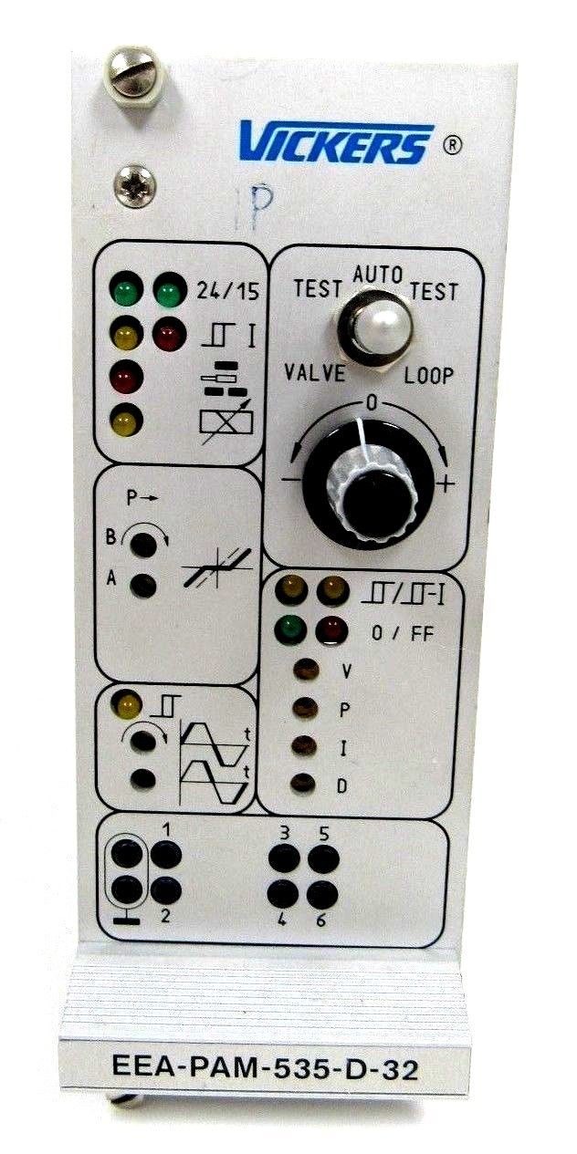 USED VICKERS EEA-PAM-535-D-32 AMPLIFIER CONTROL EEAPAM535D32 - Image 3
