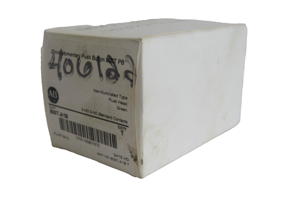 ALLEN BRADLEY 800T-A1B PUSH BUTTON SER. T 800TA1B NEW, SURPLUS - SB ...
