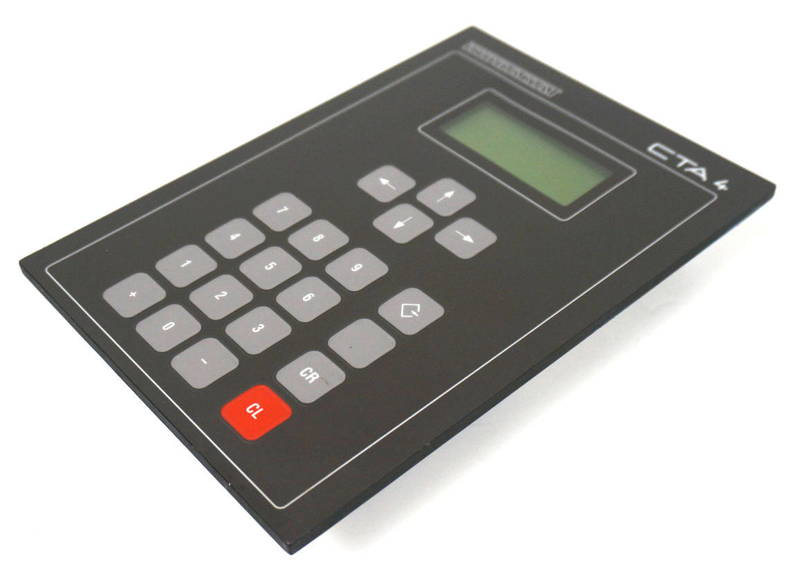 INDRAMAT CTA04.1B OPERATOR INTERFACE DISPLAY 263051, CTA041B