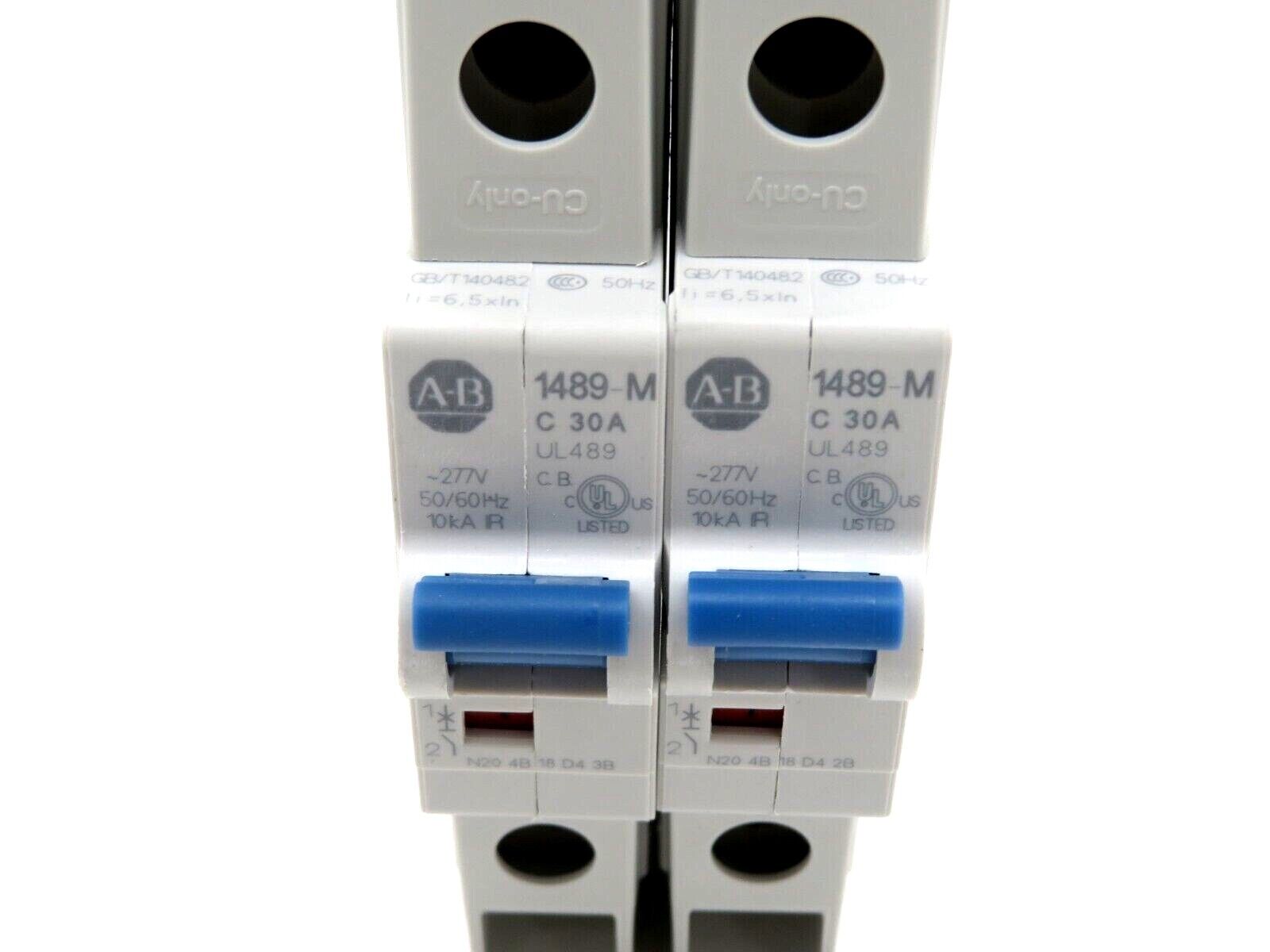 Allen Bradley 1489-M1C300 30-Amp Circuit Breaker 277VAC, 1-Pole