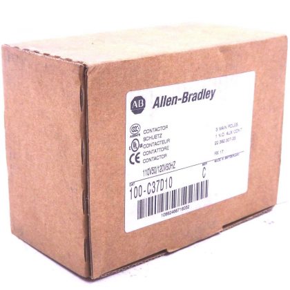 NEW ALLEN BRADLEY 100-C37D10 CONTACTOR 100C37D10