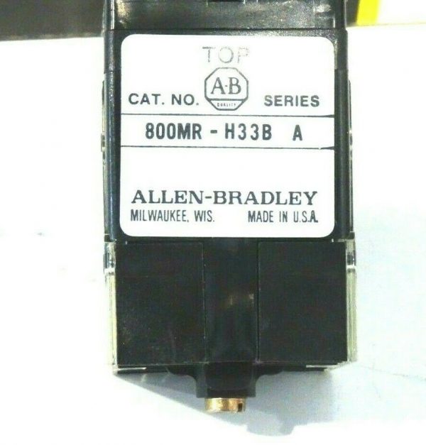 NEW ALLEN BRADLEY 800MR-H33B SELECTOR SWITCH SER.A 800MRH33B - Image 3