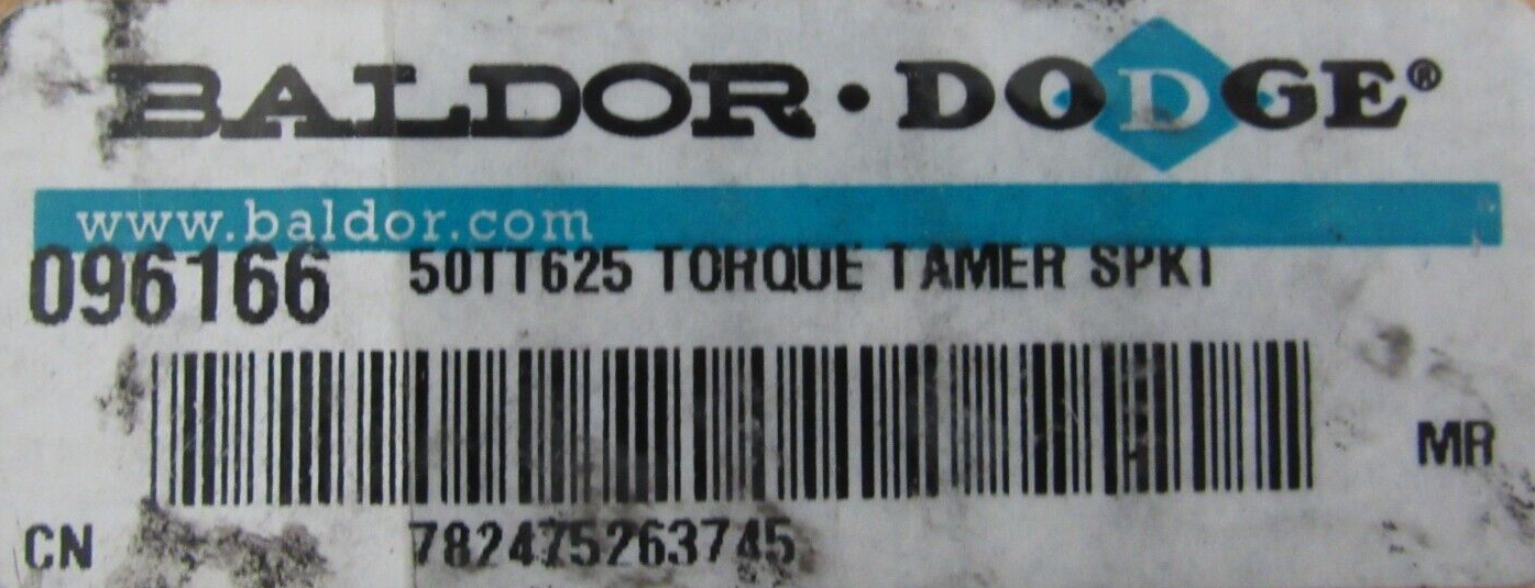NEW BALDOR 096022 CLUTCH BRAKE 50X1-1/2IN WITH 096166 50TT625 SPROCKET 096064 - Image 6