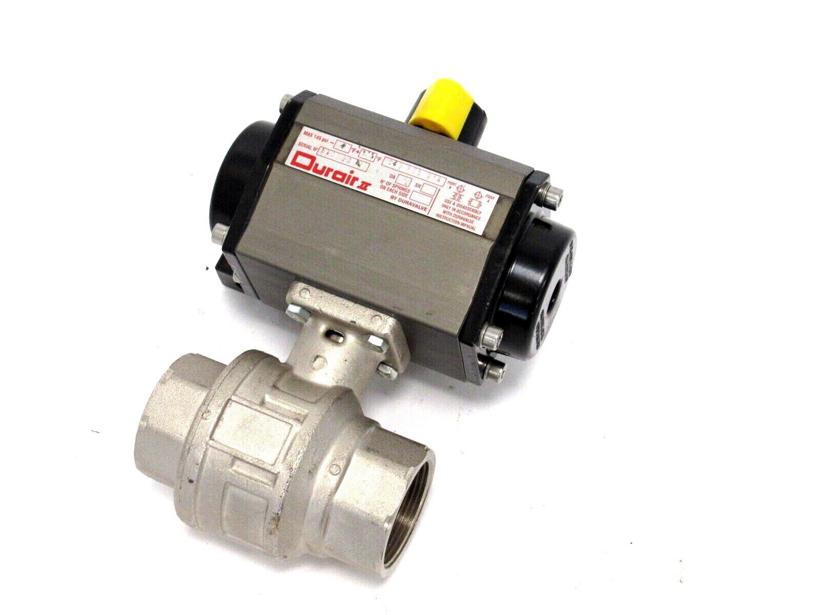 NEW DURAVALVE 063-F05-Q14 DURAIR II ACTUATOR 4M310 1-1/2
