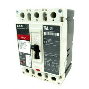 NEW EATON HMCP030H1C CIRCUIT BREAKER 3 POLE 30A 600V