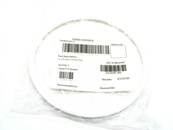 NEW FISHER CONTROLS V152513X012 6" 150 NOTCHED RING SEAL - Image 4